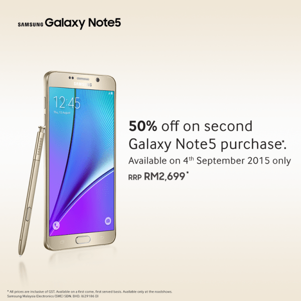 note 5 offer