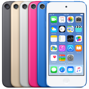 The latest iPod Touch. You can barely distinguish it from an iPhone. 