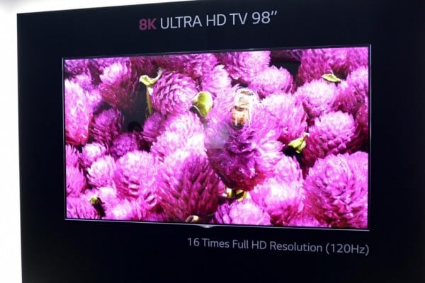 LG SET TO UNVEIL 8K TV