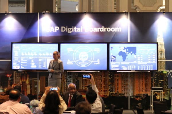 Photo: SAP Digital Boardroom Launch