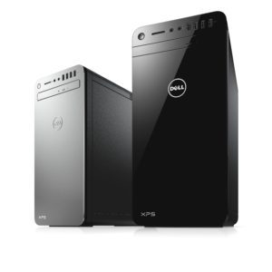 Dell XPS 8910 desktop computer (VMAX) shown with Dell XPS 8910 special edition desktop computer (VMAX SE).