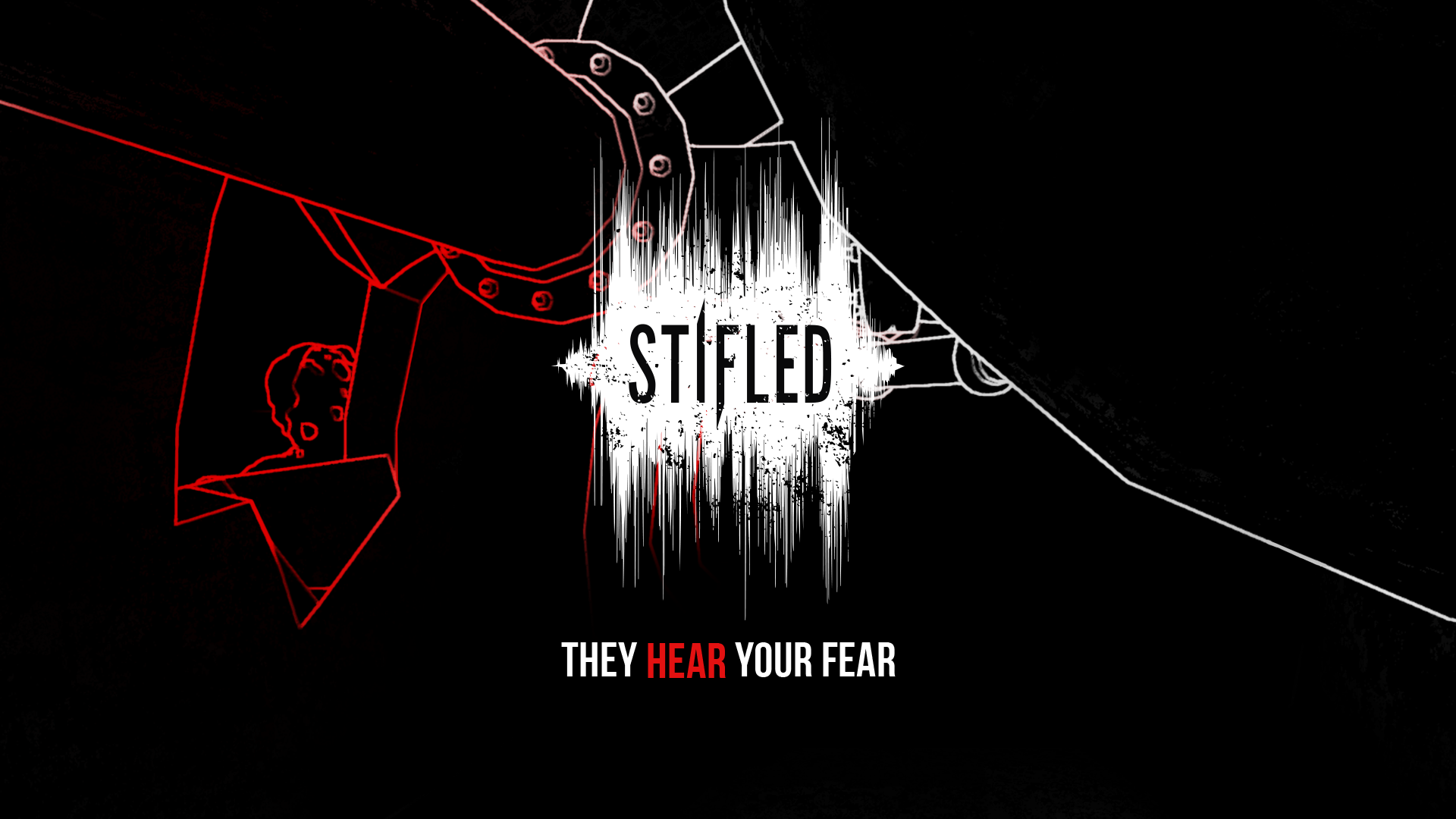 stifled is a sound-based horror virtual reality game