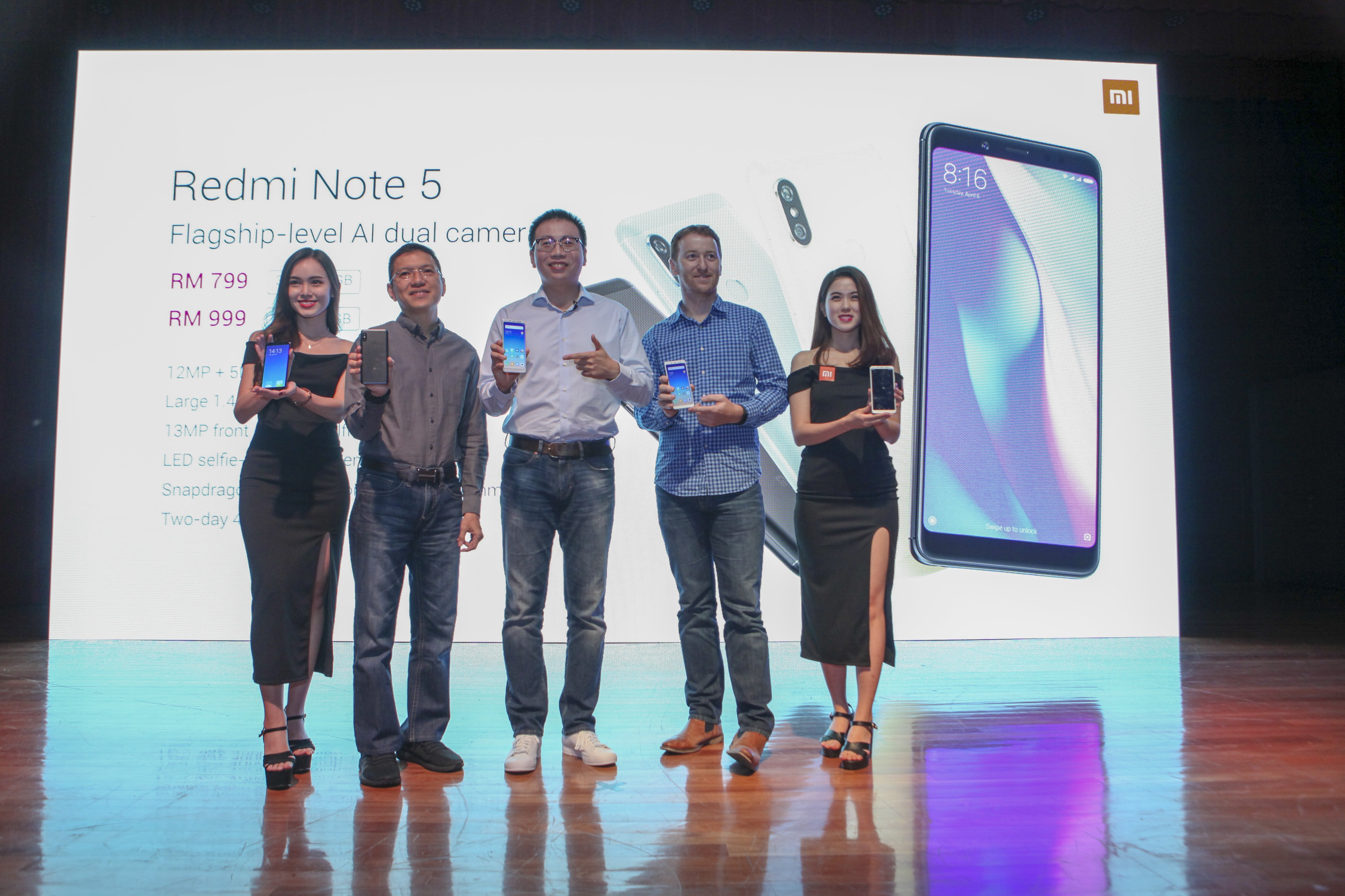 xiaomi redmi note 5 launch