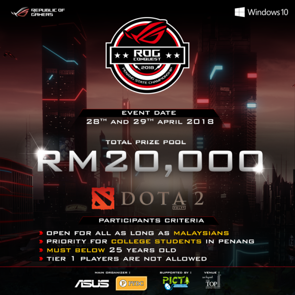 rog penang state championship criteria