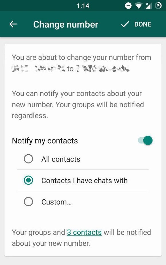 whatsapp notify