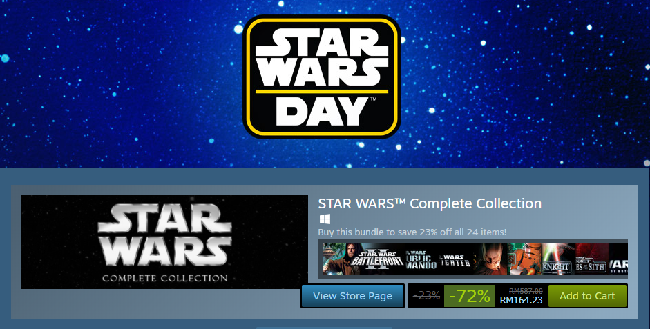humble cryengine bundle star wars