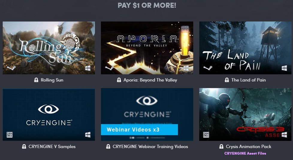 humble cryengine bundle usd1