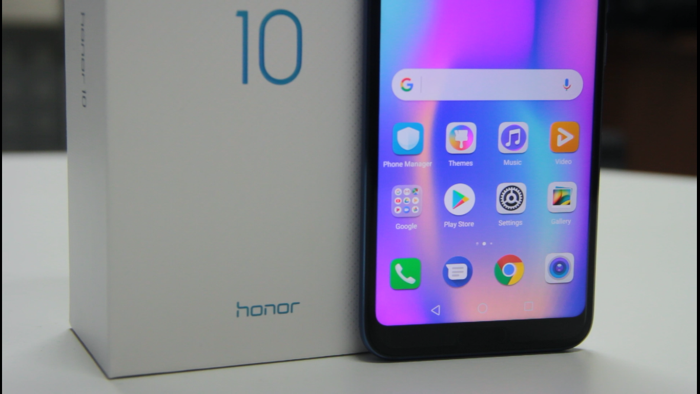 honor 10 bottom