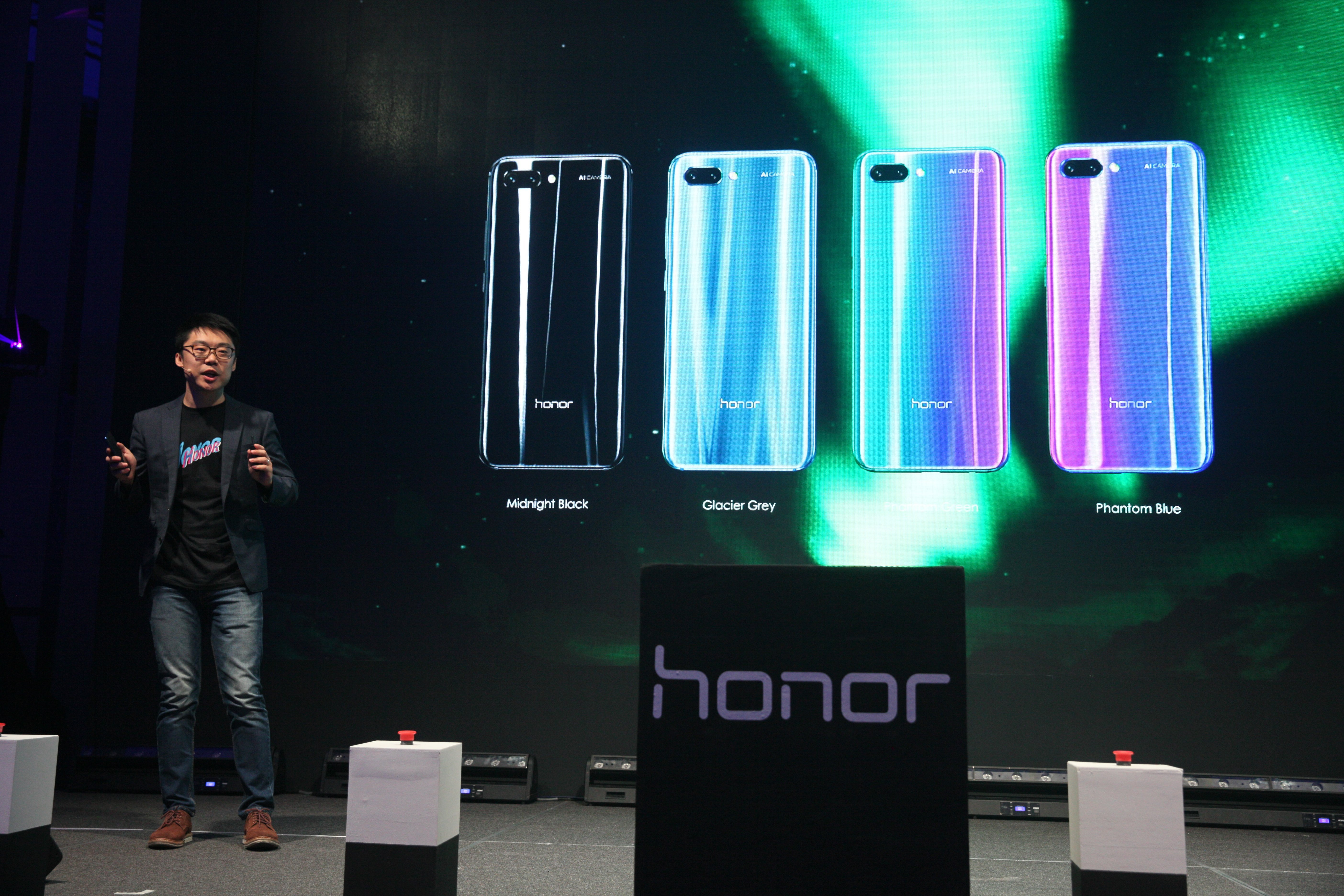 honor 10 colors