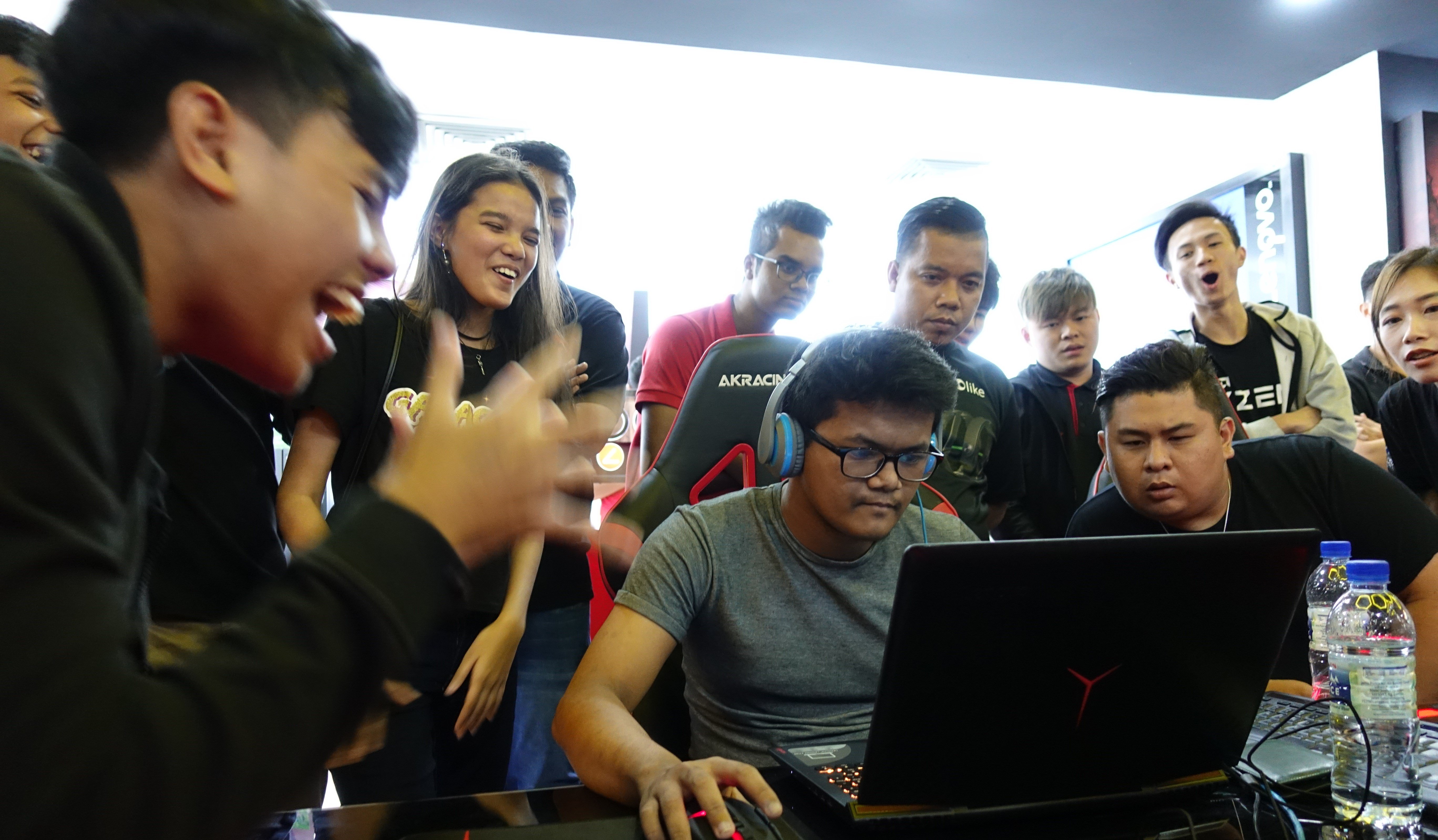 Gamers fought hard for victory in the Be a Legend tournament