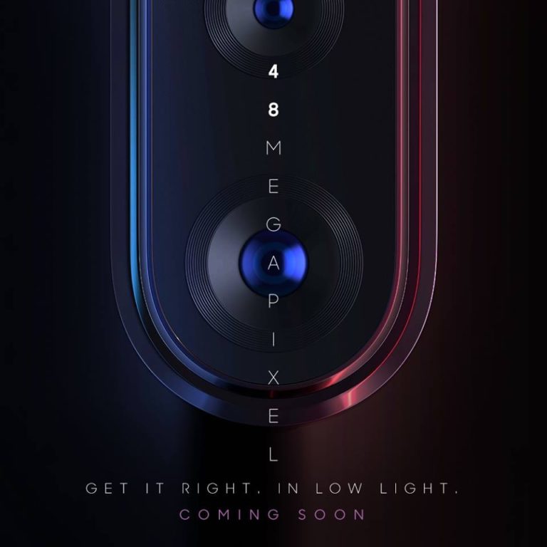 The phone boasts a 48 megapixel rear camera