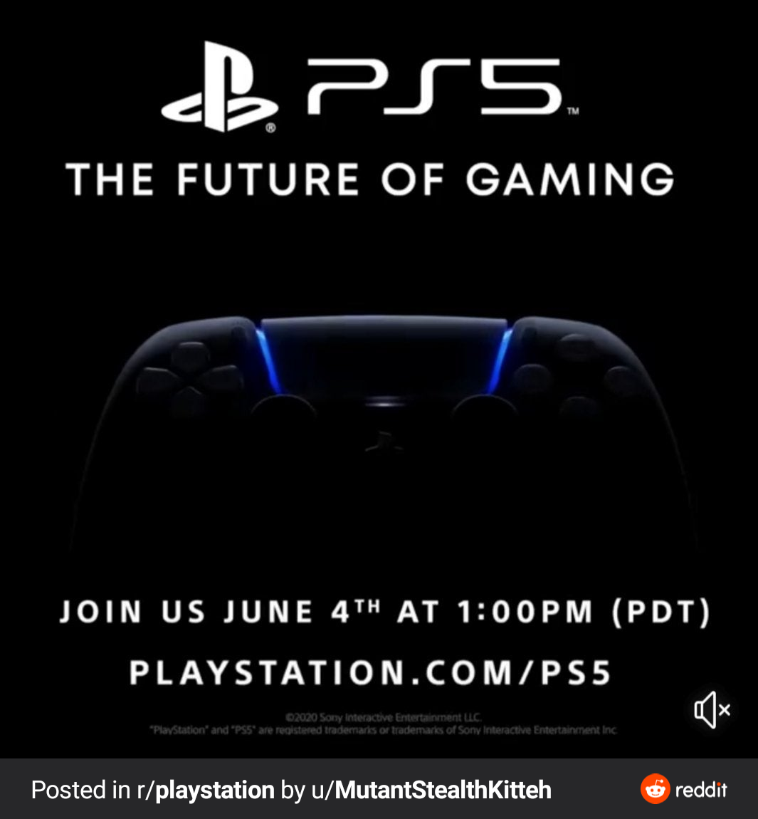 THIS IS NOT A DRILL; PlayStation Officially Announces PS5 Reveal Event ...