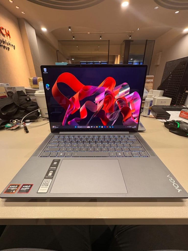 The Yoga Pro 7 Gen 9: Fast, Flexible And Just A Bit Fiery